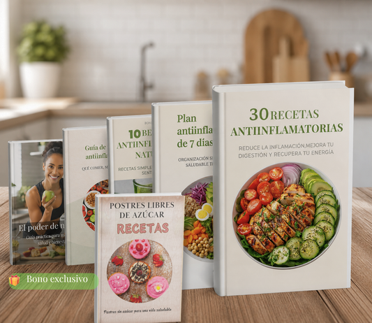 Plan antiinflamatorio completo + Bono extra